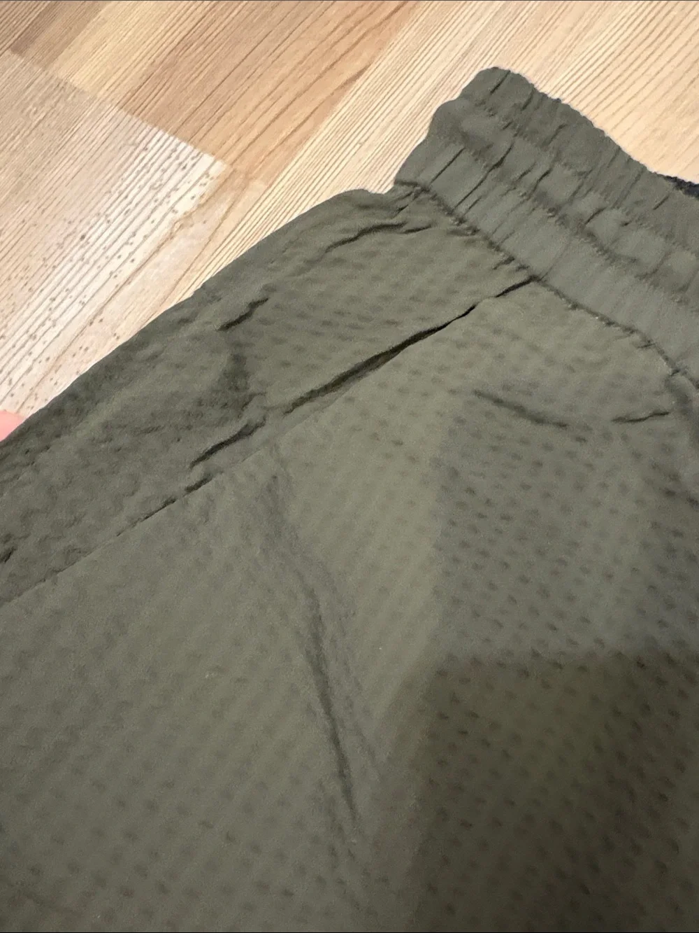 lululemon athletica Olive Green Cropped jogger Cargo Pants